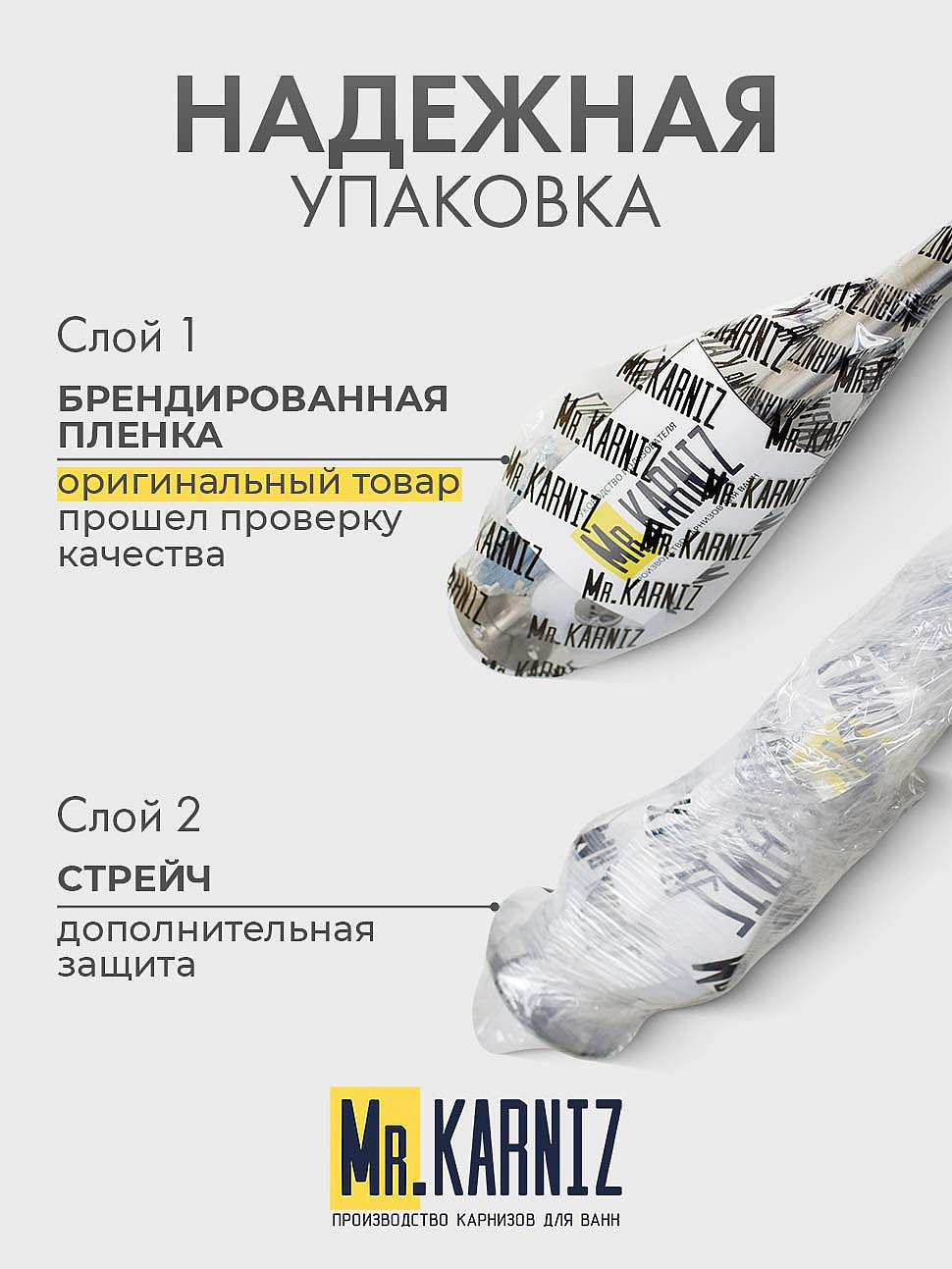 Карниз для ванны Jika Delicia 140х80 Усиленный 25 мм MrKARNIZ фото 6