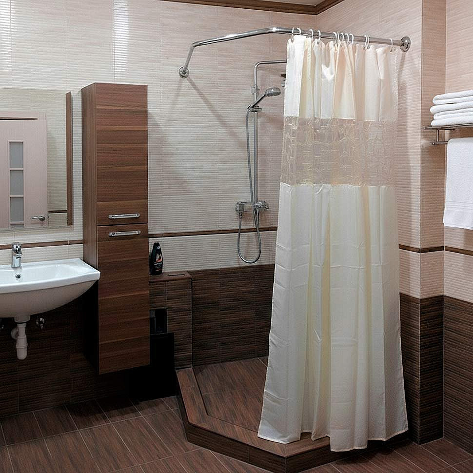 Карниз для ванны Aquatika Кворум 143х143 Усиленный 20 мм MrKARNIZ фото 6