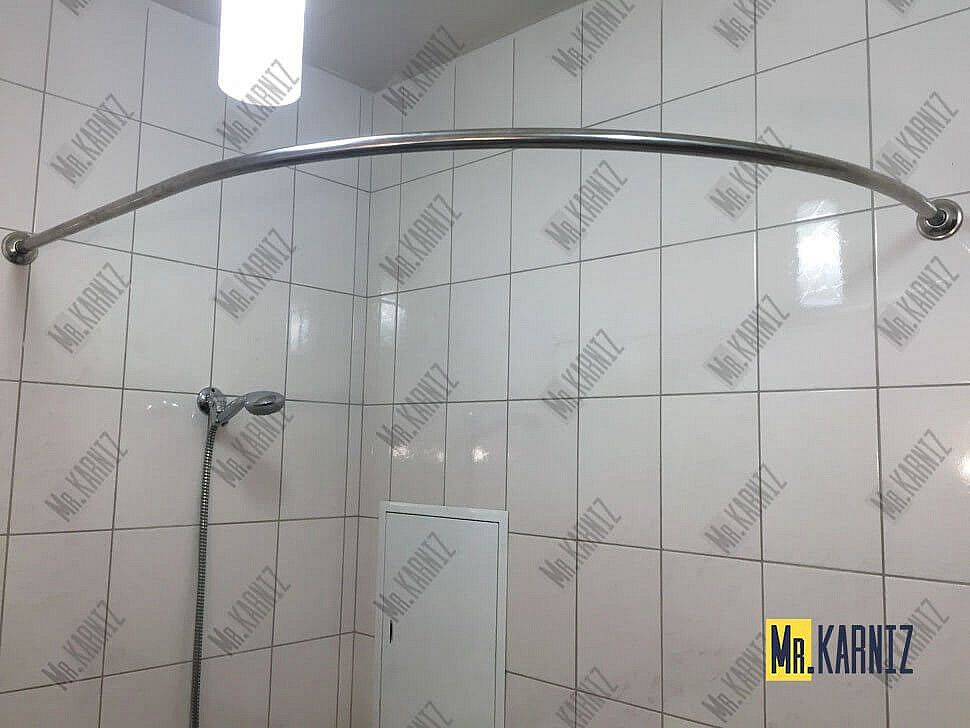Карниз для ванны Santek Гоа 150х100 Усиленный 25 мм MrKARNIZ фото 11