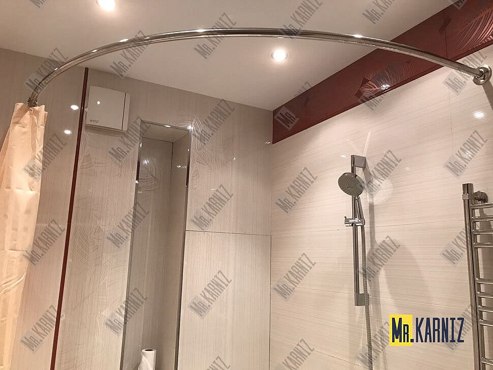 Карниз для ванны Radomir Бергамо 168х100 Усиленный 20 мм MrKARNIZ фото 3