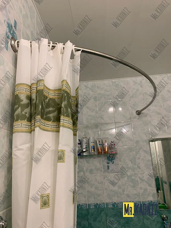 Карниз для ванны Radomir Бергамо 168х100 Усиленный 20 мм MrKARNIZ фото 4