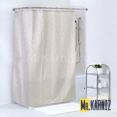 Штора для ванной Жаккард Paint Mark