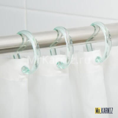 Кольца для штор Lokee green